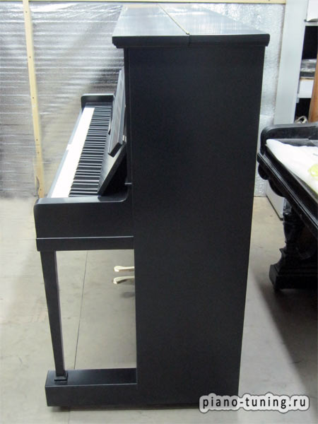 Чёрное пианино, полуматовое